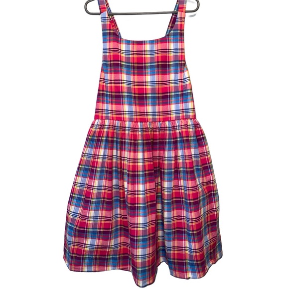 Ralph Lauren Girls Plaid Sundress - Picture 1 of 4